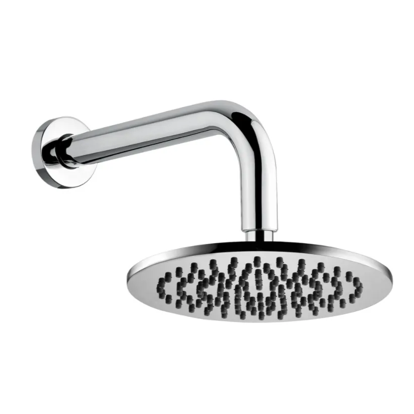 Cap Duș Ø20 cm cu Braț 40 cm Bugnatese KOBUK 93848, Design Italian Premium