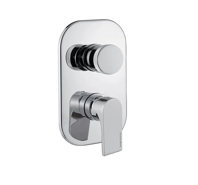 Baterie Duș Încastrată Bugnatese SIMPLE 6631 cu 3 Căi și Corp Îngropat Inclus