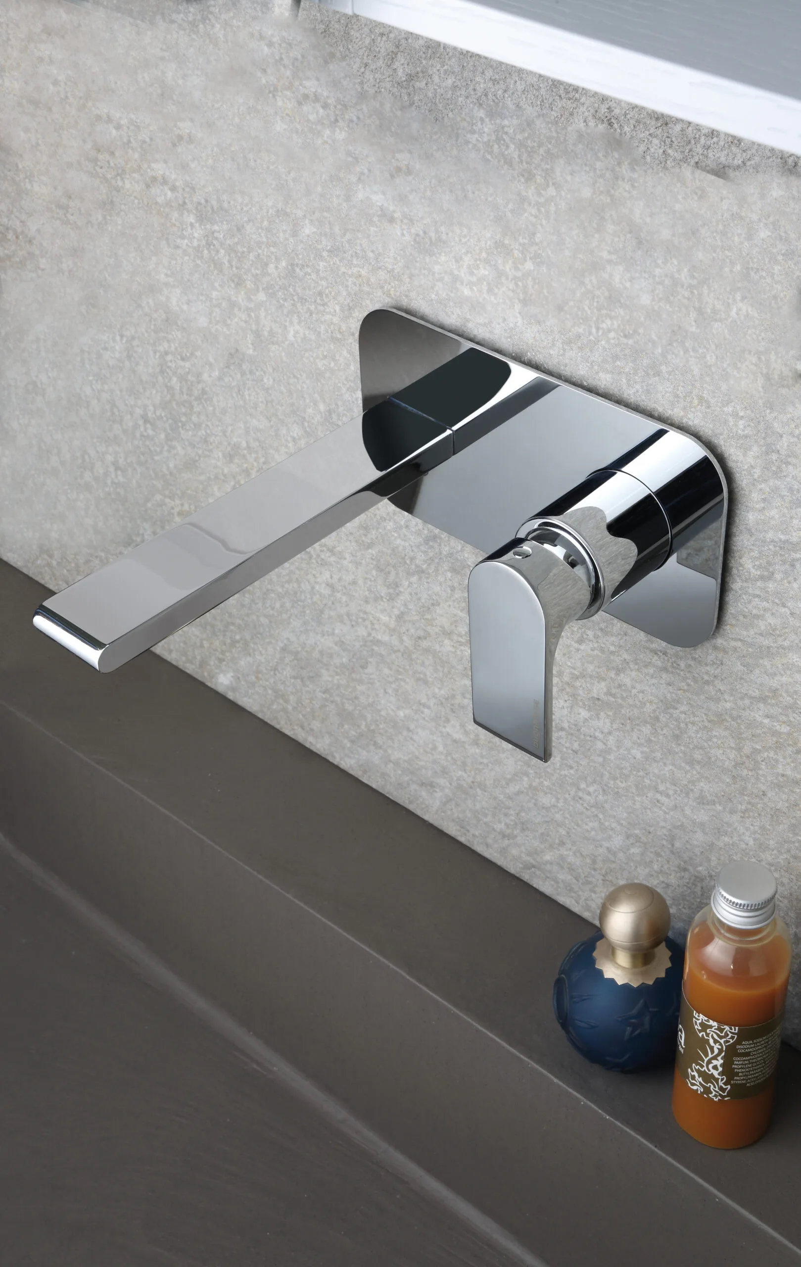 Baterie Încastrată Lavoar Bugnatese SIMPLE 6643 cu Corp Îngropat și Tijă 16 cm