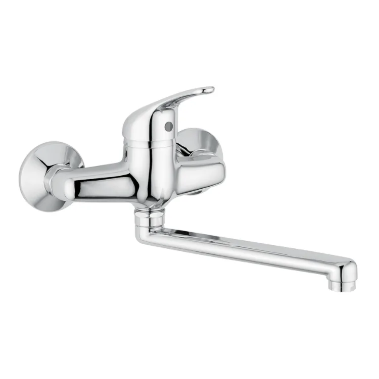 Bugnatese XARA De perete Robinet de bucătărie 20 cm cu cioc fără ventil 3640CR