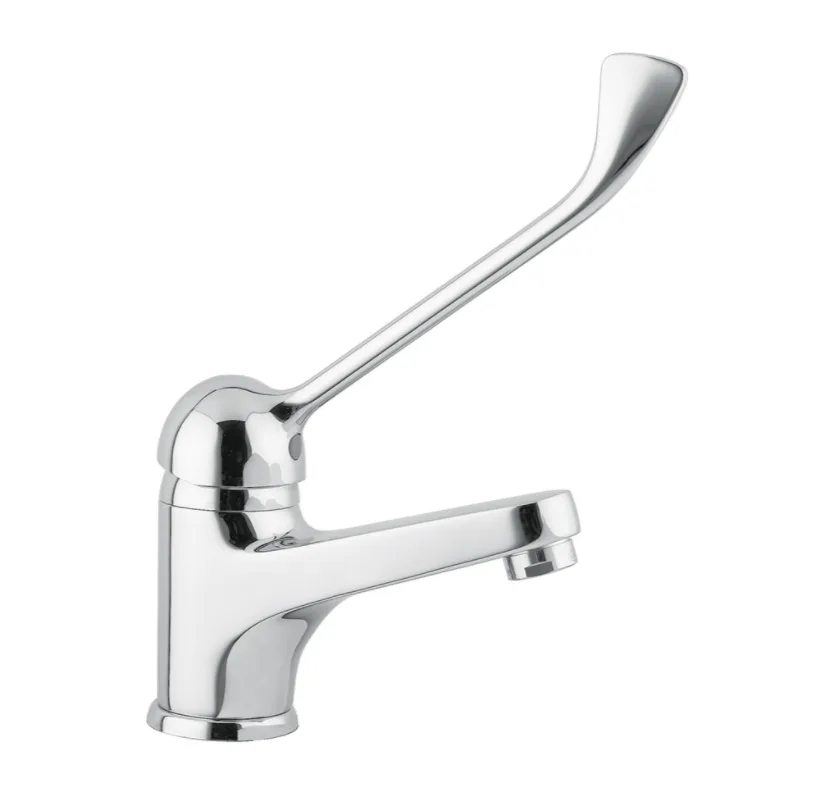 Baterie Lavoar Clinică Bugnatese XARA 6513C cu Manetă Medicală și Finisaj Cr