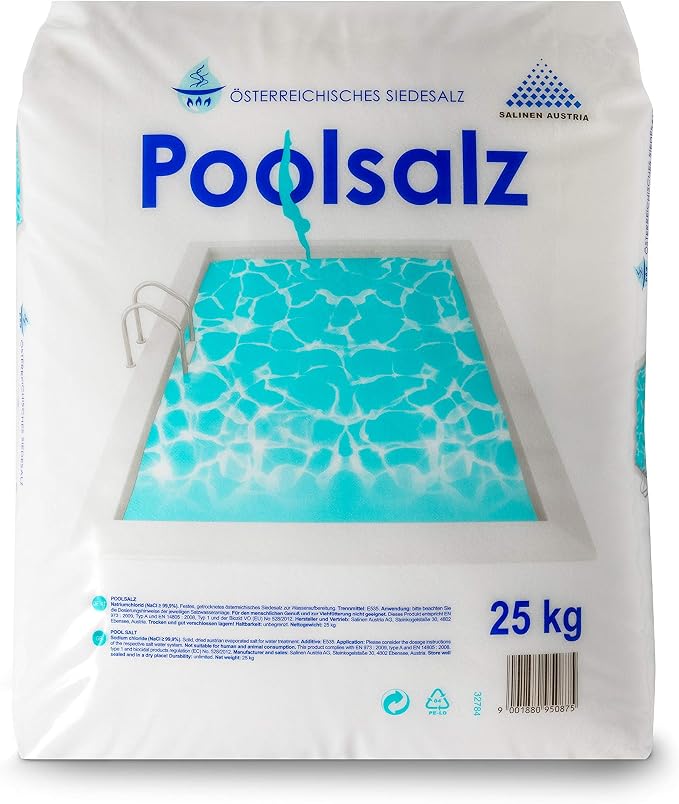 Sare pentru piscină Poolsalz 25 kg