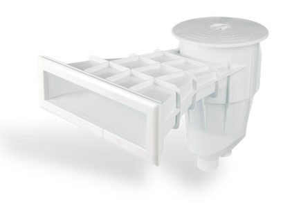 Skimer overflow pentru liner si beton